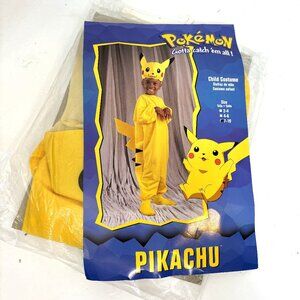 Disguise Nintendo Pokemon  Pikachu  Vtg '99 Classic Costume by   NWT -  NOS